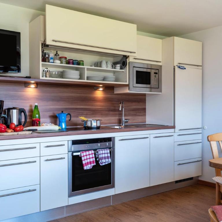 Huberhof App Golden Delicious - Deluxe-Apartment mit 2 Schlafzimmern und Gartenblick - 8