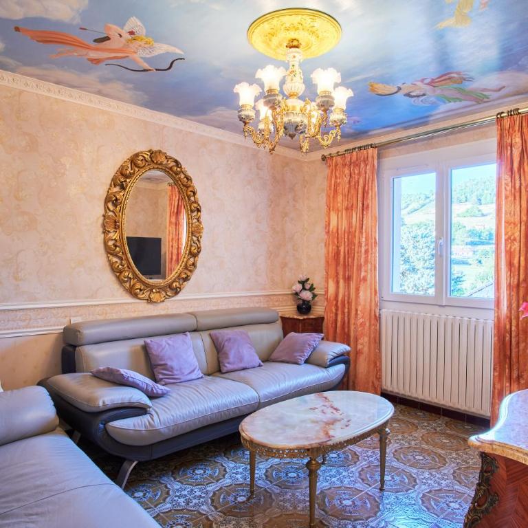 Au Clair Matin à La Mure - Two-Bedroom Deluxe Apartment with Garden View - 10