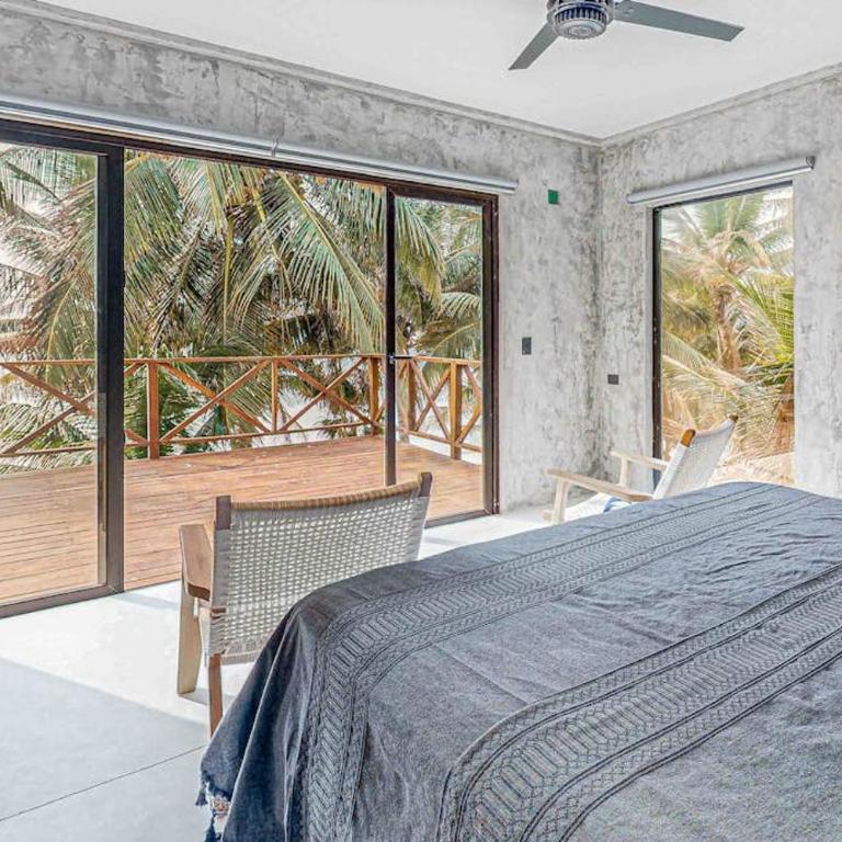 Beachfront home with private heated pool jacuzzi sauna ocean views & AC - 7th Heaven - Casa - 61