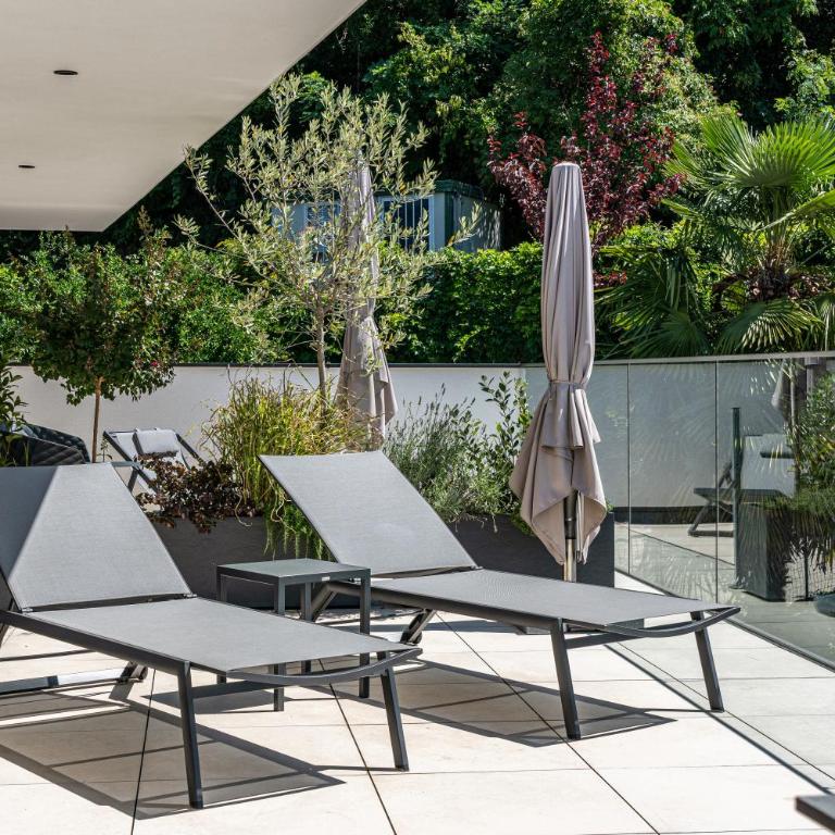 Videre Penthouse Lodge exclusive - Deluxe-Apartment mit 2 Schlafzimmern und Gartenblick - 32