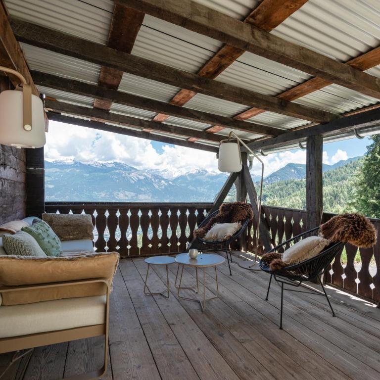 Les Tsablos- Mayen-Maiensäss in Vercorin, Valais - Ferienhaus - 22