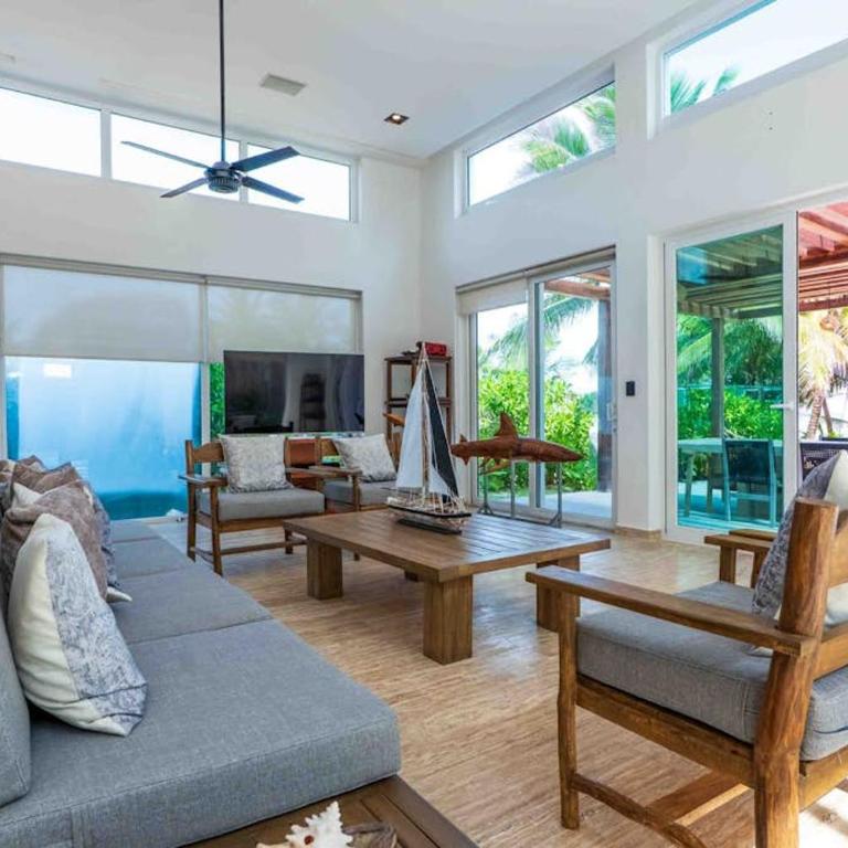 Beachfront paradise with private pool ocean view full kitchen & shaded patio - Villa Mandala - Casa - 4
