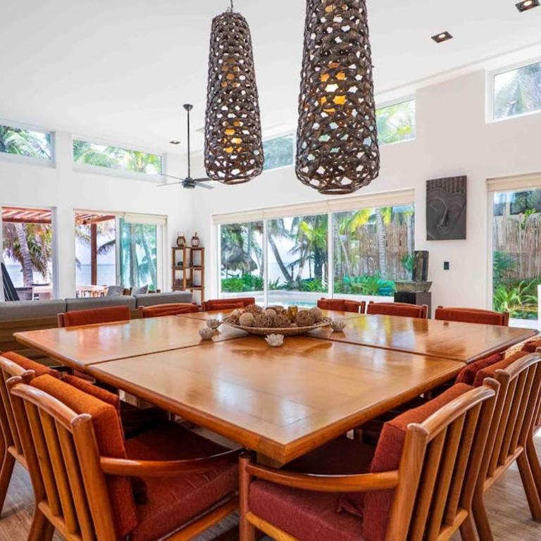 Beachfront paradise with private pool ocean view full kitchen & shaded patio - Villa Mandala - Casa - 6