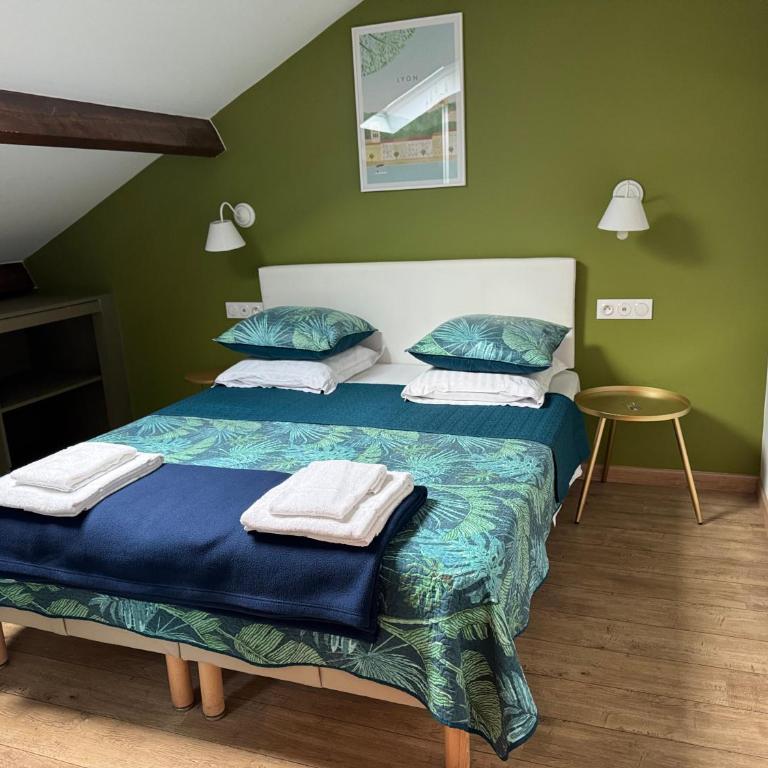 Lyon Mon Amour Bed and Breakfast - Chambre Double - Accessible aux Personnes à Mobilité Réduite - 1