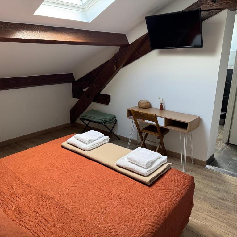 Lyon Mon Amour Bed and Breakfast - Chambre Double - Accessible aux Personnes à Mobilité Réduite - 3