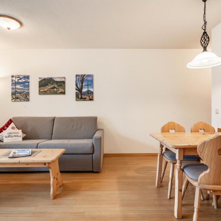 Fewo Brünnstein - Nr 11 Pool, Sauna - Superior Apartment mit 1 Schlafzimmer und Balkon - 8