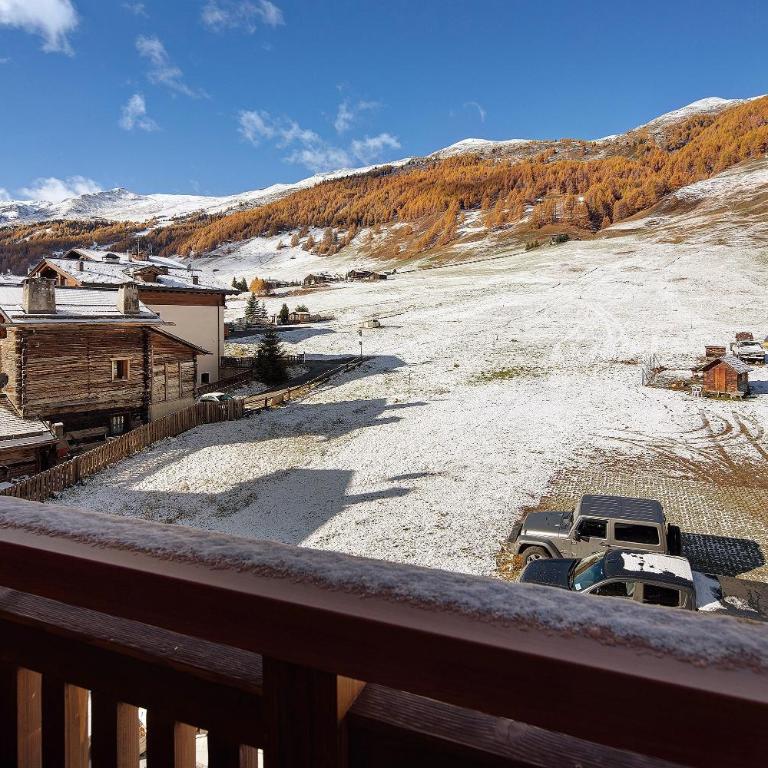 Livigno Wooden House - Three-Bedroom Premium Apartment with Balcony - 9