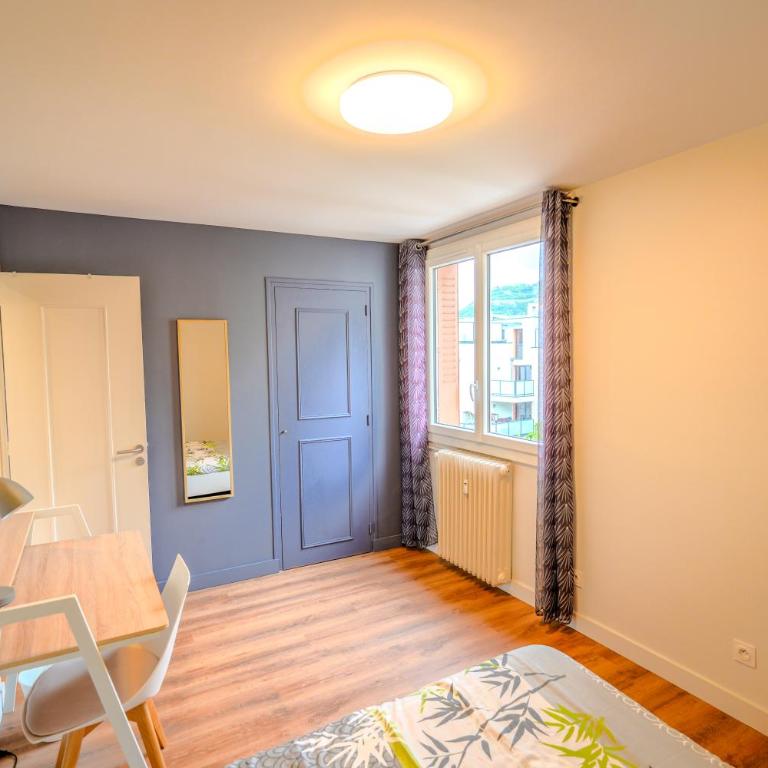 Quiet Arena - T5 Moderne Spacieux et Lumineux - Parking Gratuit - Balcon - Wifi Fibre - Apartment mit 4 Schlafzimmern - 10