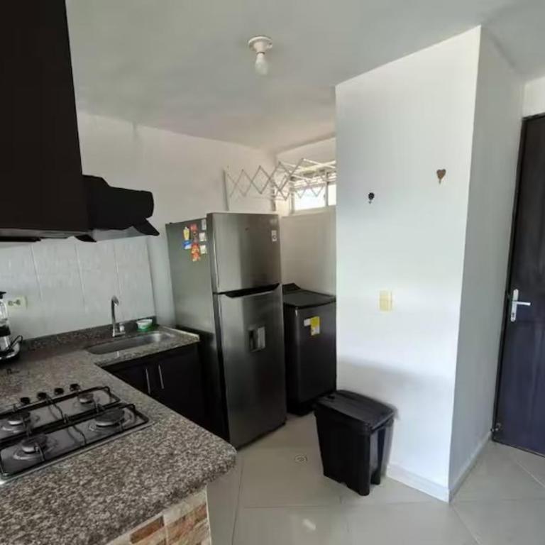 Comodo Apto 2 hab en San Gil con Piscina y sauna - Apartamento de 2 dormitorios - 9