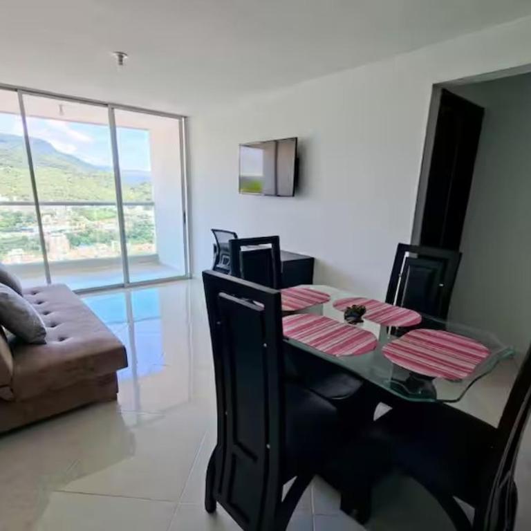 Comodo Apto 2 hab en San Gil con Piscina y sauna - Apartamento de 2 dormitorios - 11