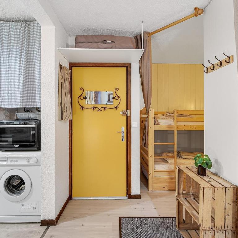 Studio 5 Pers, rdc, pied des pistes - Appartement 1 Chambre - Vue sur Jardin - 11