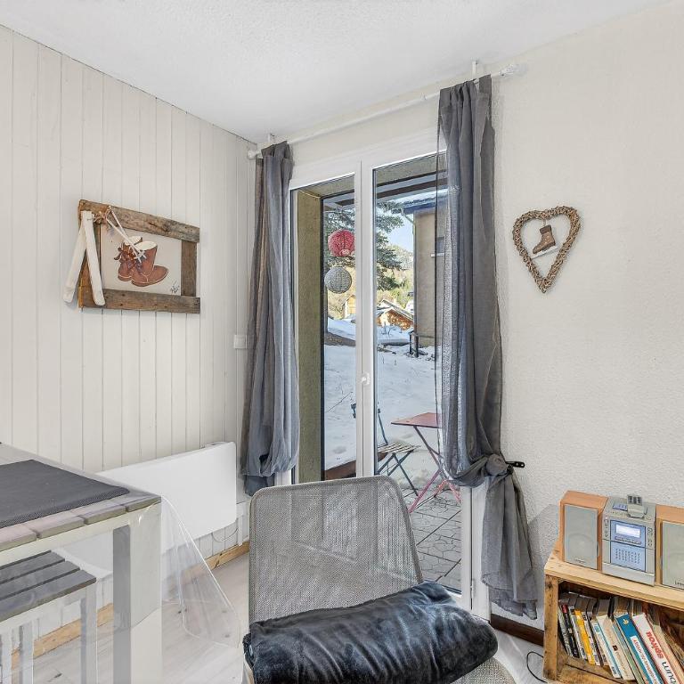 Studio 5 Pers, rdc, pied des pistes - Appartement 1 Chambre - Vue sur Jardin - 3