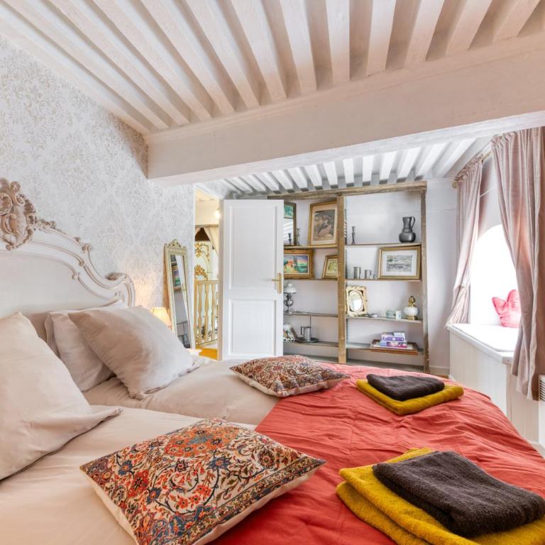 Au Château d’Uriage-Chamrousse - Two-Bedroom Deluxe Apartment with Garden View - 21
