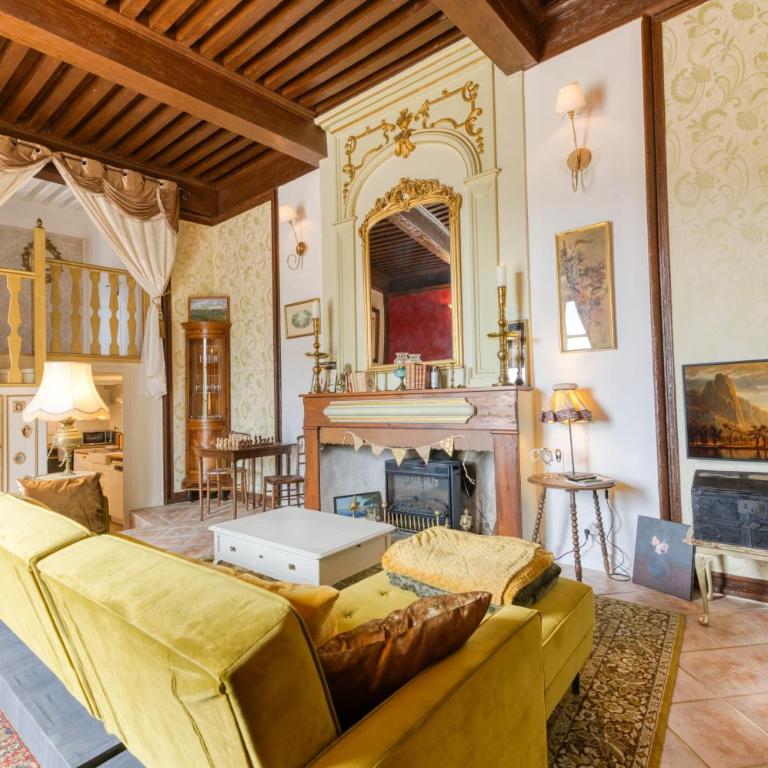 Au Château d’Uriage-Chamrousse - Two-Bedroom Deluxe Apartment with Garden View - 2
