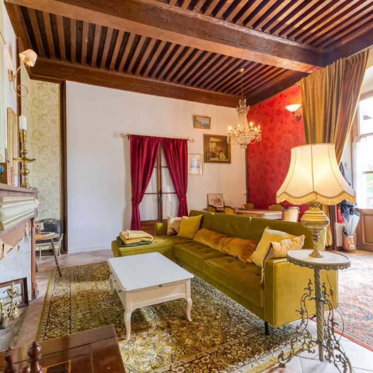 Au Château d’Uriage-Chamrousse - Two-Bedroom Deluxe Apartment with Garden View - 5