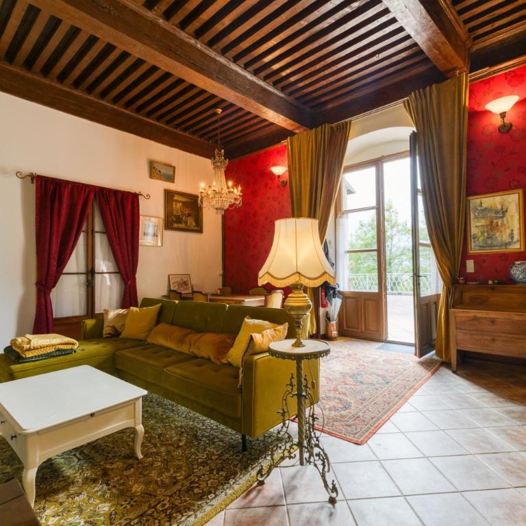 Au Château d’Uriage-Chamrousse - Two-Bedroom Deluxe Apartment with Garden View - 27