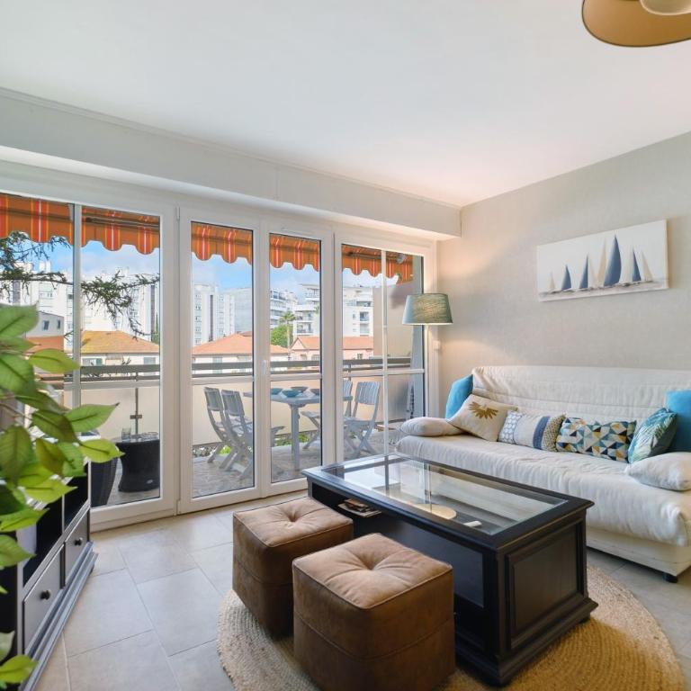 Juan-les-pins Vitoria Grand 2p - Apartment mit 1 Schlafzimmer und Gartenblick - 2