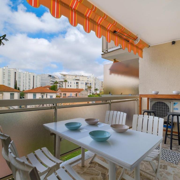 Juan-les-pins Vitoria Grand 2p - Apartment mit 1 Schlafzimmer und Gartenblick - 17