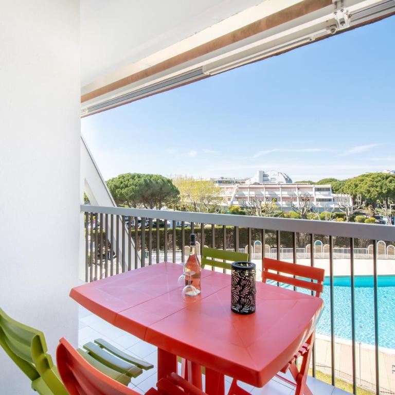 Plage et Soleil Parking Privé Piscine Plage à 5 min - Apartment mit 1 Schlafzimmer und Poolblick - 14