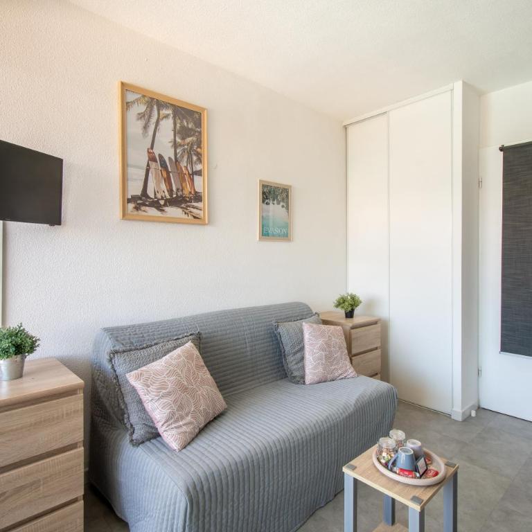 Plage et Soleil Parking Privé Piscine Plage à 5 min - Apartment mit 1 Schlafzimmer und Poolblick - 10