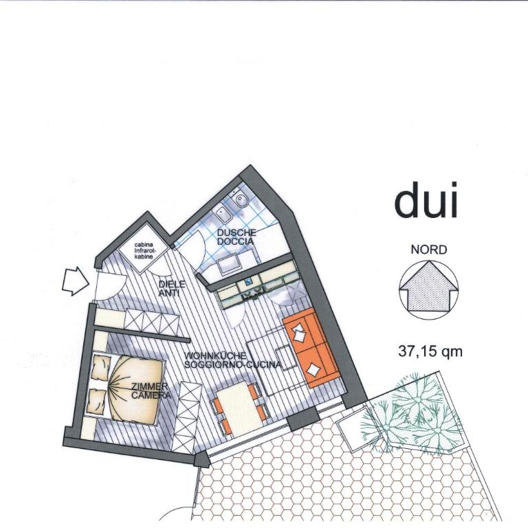 Apartment Dui Residence Bun Ste - Appartamento Superior con Sauna - 31
