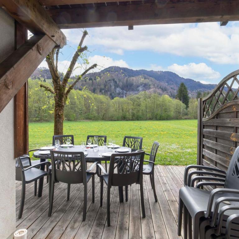 Chalet Triplex avec Piscine - Sauna - Chalet - 35