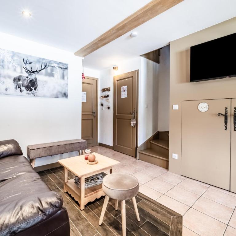Chalet Triplex avec Piscine - Sauna - Chalet - 12