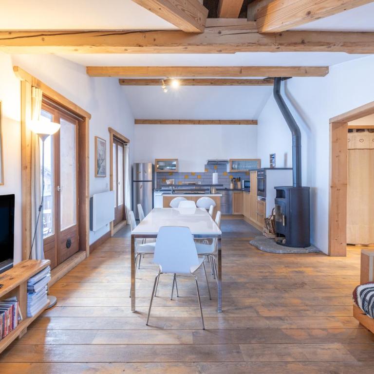 Appartement style loft Chamonix - Appartement 2 Chambres Deluxe avec Balcon - 2