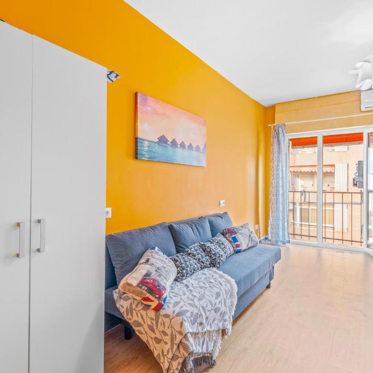 Apartamento a 199m de la Playa - Estudio con sofá cama - 1