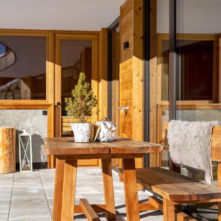 Chalet-Suite Wasser - Appartamento Deluxe con 2 Camere da Letto e Vista Giardino - 6