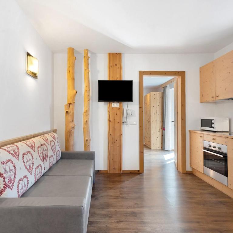 Hotel Residence Olympia Sarntal - Apartamento Deluxe de 2 dormitorios con vistas al jardín - 11