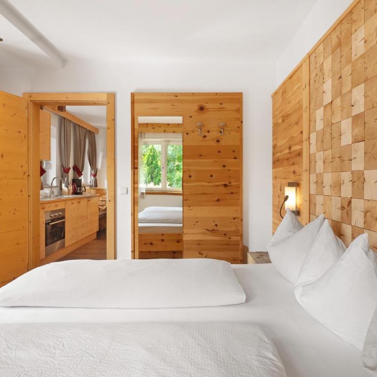 Hotel Residence Olympia Sarntal - Apartamento Deluxe de 2 dormitorios con vistas al jardín - 8