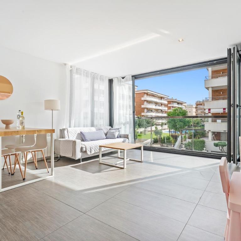 Ap Calafell piscina, climatizado,pk - Apartamento Deluxe de 2 dormitorios con vistas al mar - 4