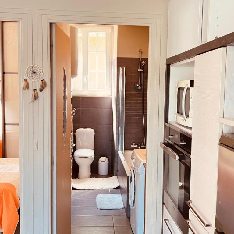 Rêve de Bretagne, Vue mer, Terrasse - Studio-Apartment mit Meerblick - 12