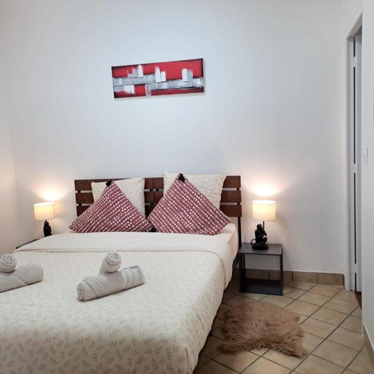 Maison proche plage et centre ville, climatisée avec ménage, draps et serviettes inclus - Maison 1 Chambre - 5