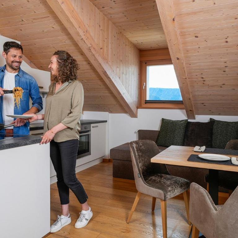 Chalet Schlossberg Weißhorn - Superior One-Bedroom Apartment with Balcony - 3