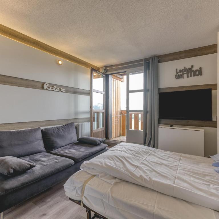 Marmottes 19 Superbe Appt 3 - Appartamento Superior con 1 Camera da Letto e Balcone - 10
