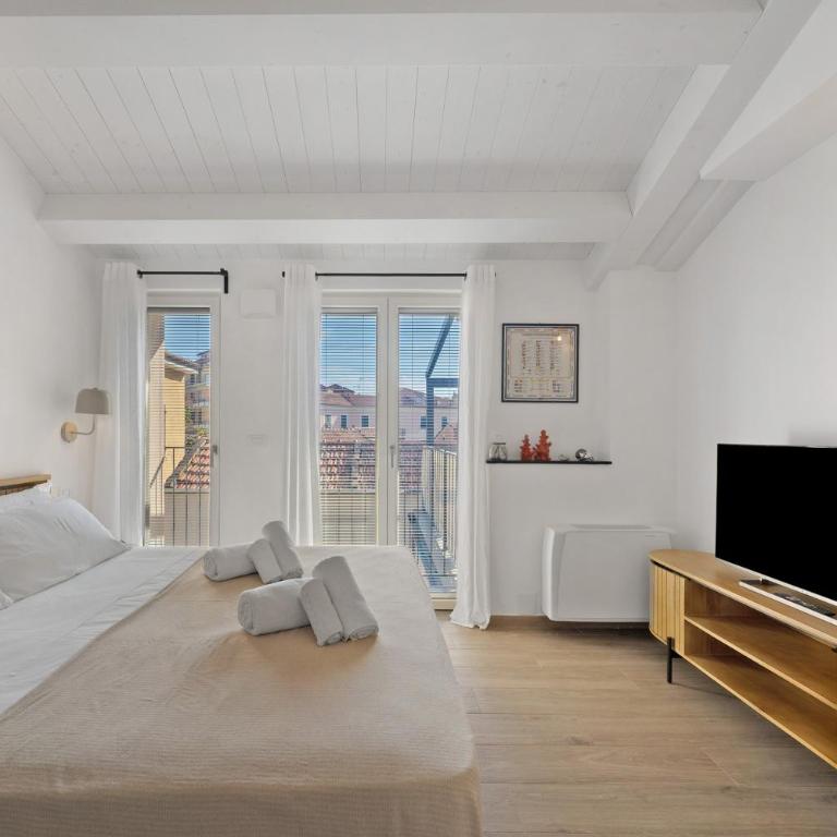 Cinema Boutique Apartment Sestri - Appartamento Superior con 1 Camera da Letto e Balcone - 12