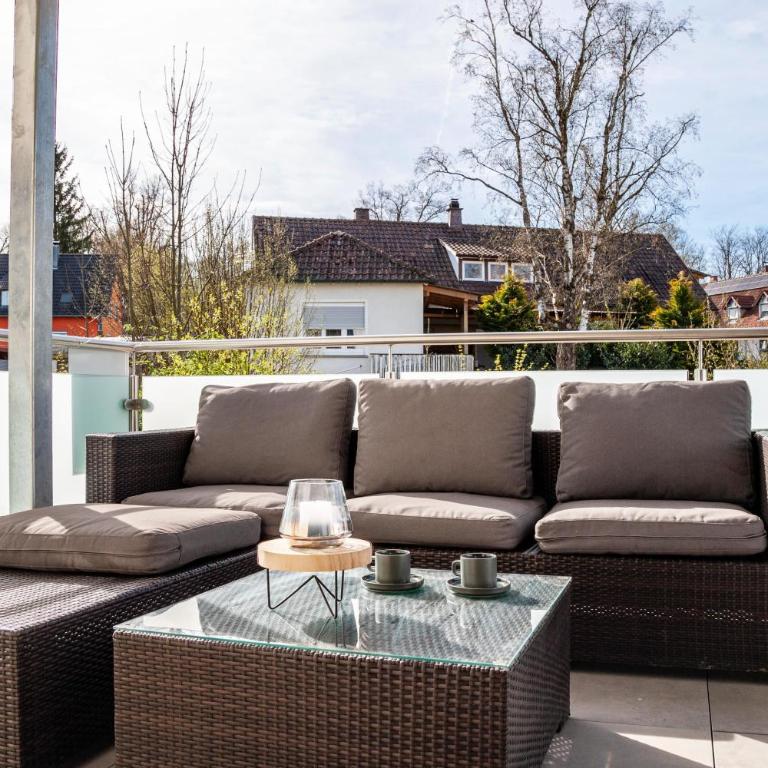 Wohnen an der Ach - Apartment mit 1 Schlafzimmer und Garten - 17