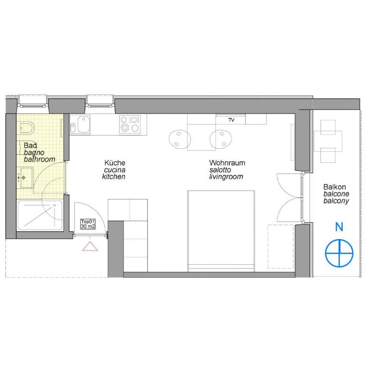 Hus Appartement - Nr. 1 - Appartamento Superior con Vista Città - 16