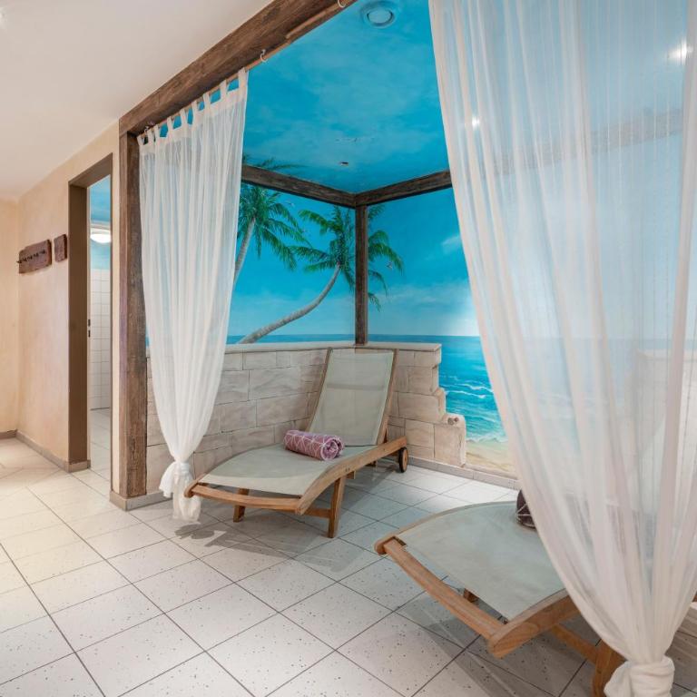 Fewo Brünnstein - Nr 46 Pool, Sauna - Superior Apartment mit 1 Schlafzimmer und Balkon - 26