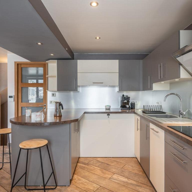 Loft Cosy au coeur du village - Two-Bedroom Apartment with Mountain View - 8