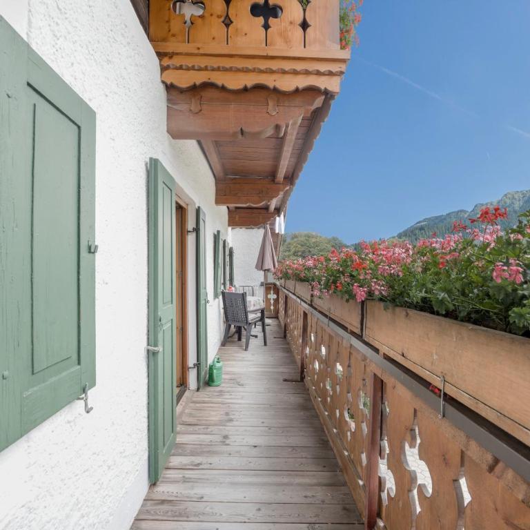 Ferienwohnung Waxenstein - Superior Apartment mit 1 Schlafzimmer und Balkon - 22