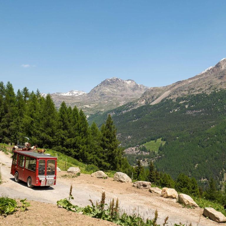 Waldhotel Fletschhorn Private Whole Hotel in Saas-Fee 360 Alpine Views & Sauna - Chalet - 48