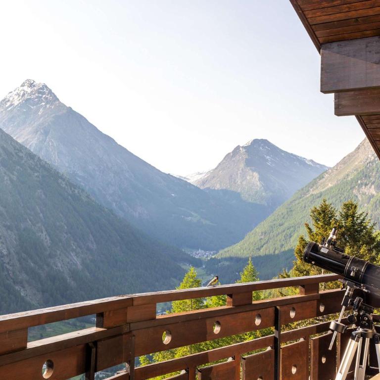 Waldhotel Fletschhorn Private Whole Hotel in Saas-Fee 360 Alpine Views & Sauna - Chalet - 42