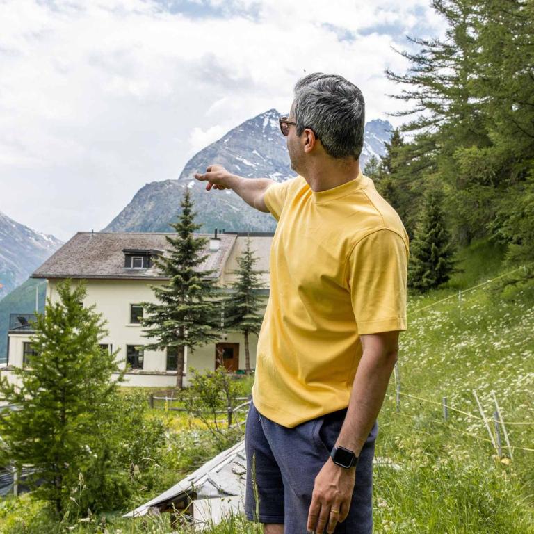 Waldhotel Fletschhorn Private Whole Hotel in Saas-Fee 360 Alpine Views & Sauna - Chalet - 53
