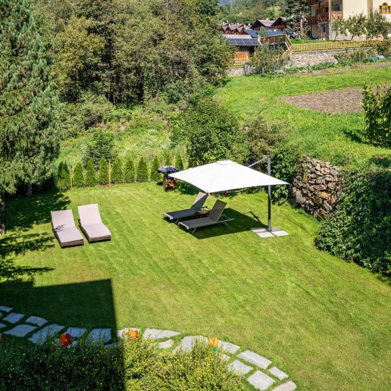 Casa Ai Laresi 1 - Deluxe-Apartment mit 2 Schlafzimmern und Gartenblick - 14