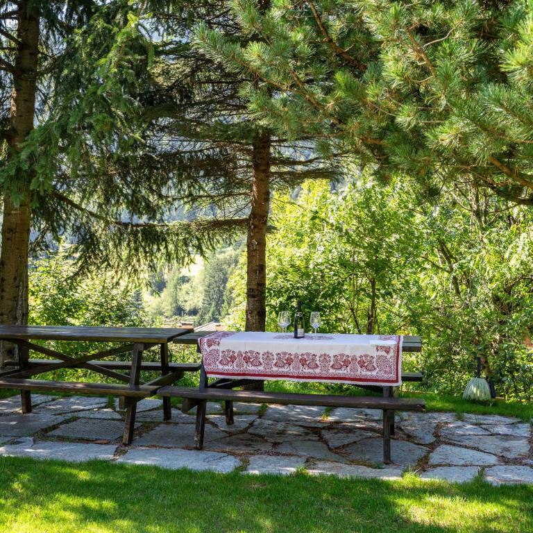 Casa Ai Laresi 1 - Deluxe-Apartment mit 2 Schlafzimmern und Gartenblick - 20