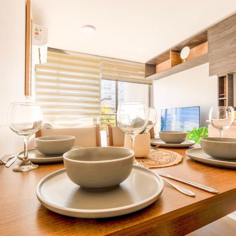 VR - Metro Santa Ana Plaza Armas - AireAcond - Full Nuevo - Casco Histórico Santiago - Two-Bedroom Apartment - 8