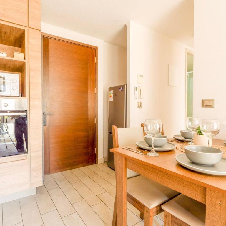 VR - Metro Santa Ana Plaza Armas - AireAcond - Full Nuevo - Casco Histórico Santiago - Two-Bedroom Apartment - 9